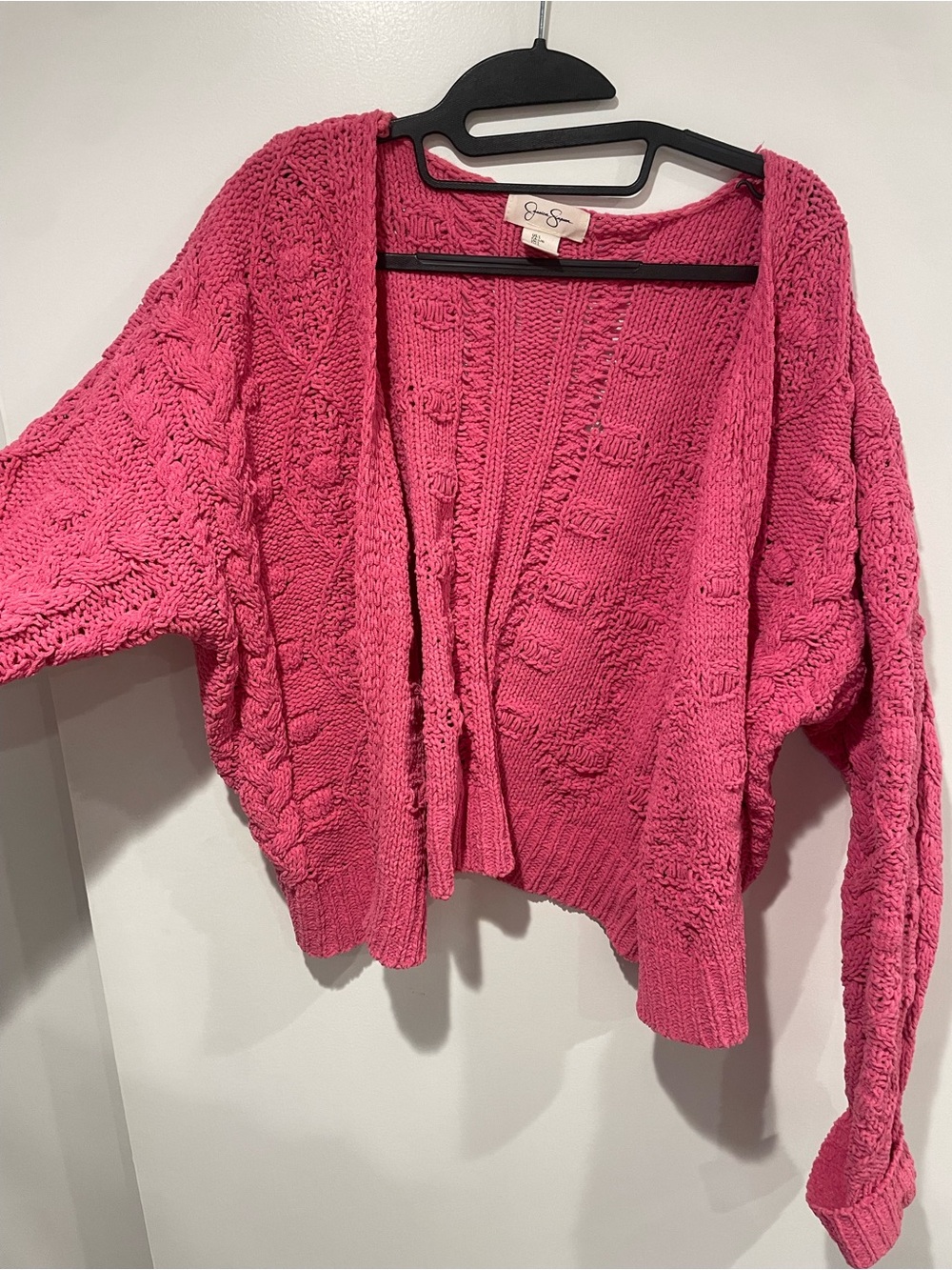 Magenta Cardigan by Jessica Simpson